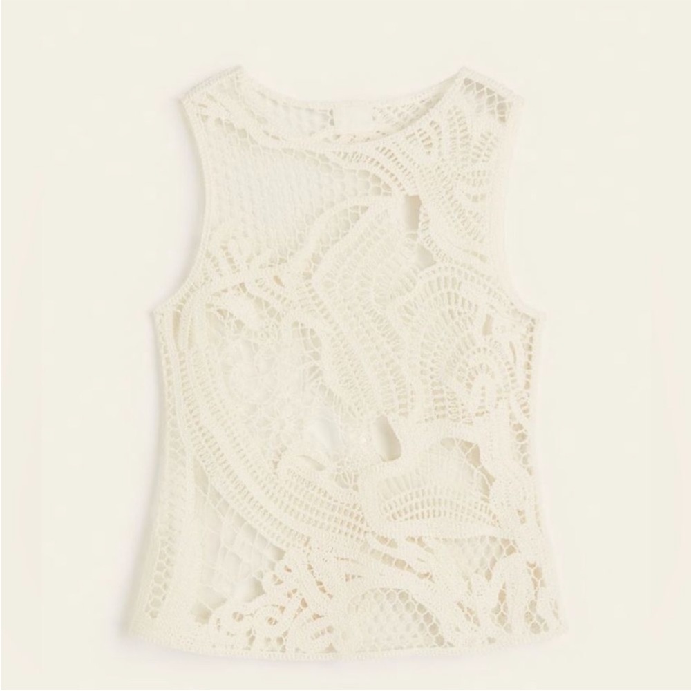 H&M Crochet-Look Top - Picture 8 of 9